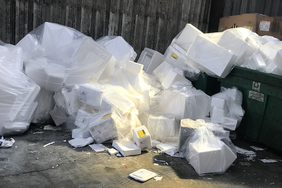 吉尔福德地区的回收项目:聚苯乙烯EPS压实机